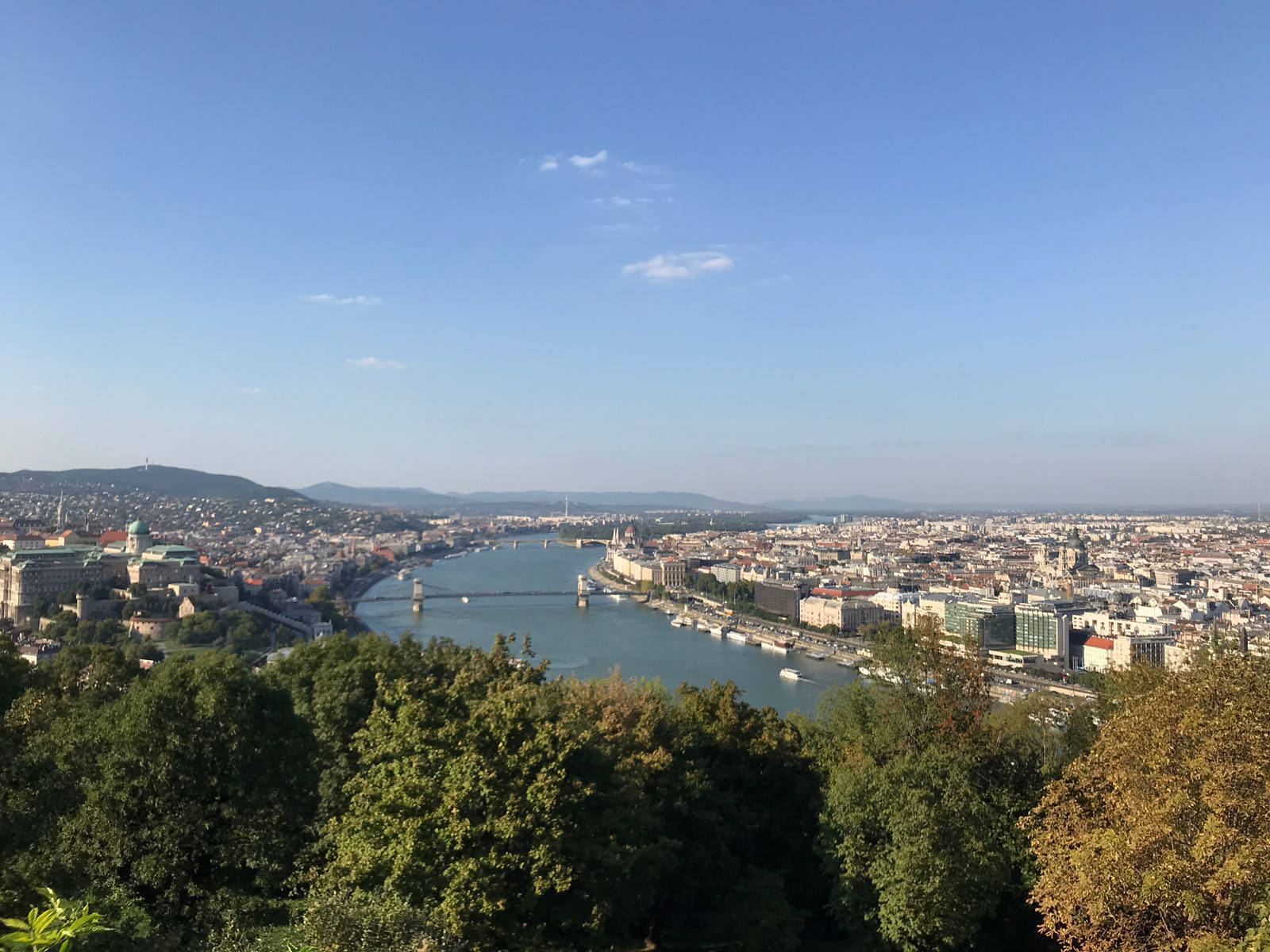 View from Gellért Hill